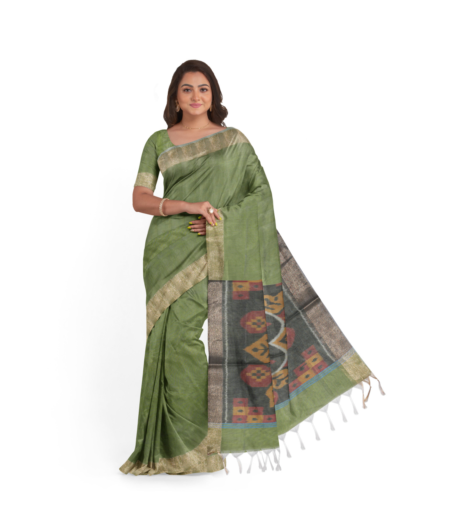 Ladies Cotton Sarees at Rs 451 | Cotton Saree in Ahmedabad | ID: 24789228791